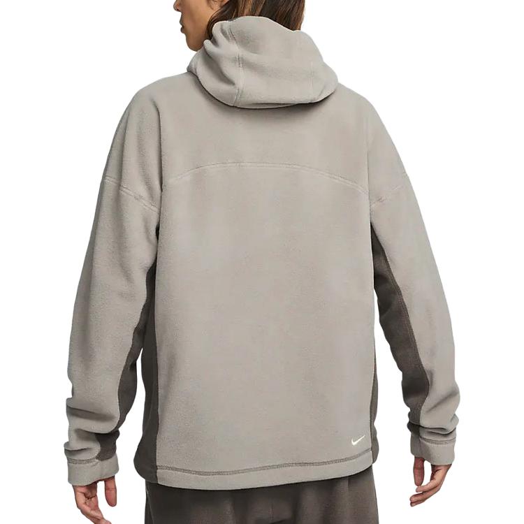 Nike ACG Wolf Tree Solid Logo Pullover Hoodie Men Tops Grey DQ5780-087