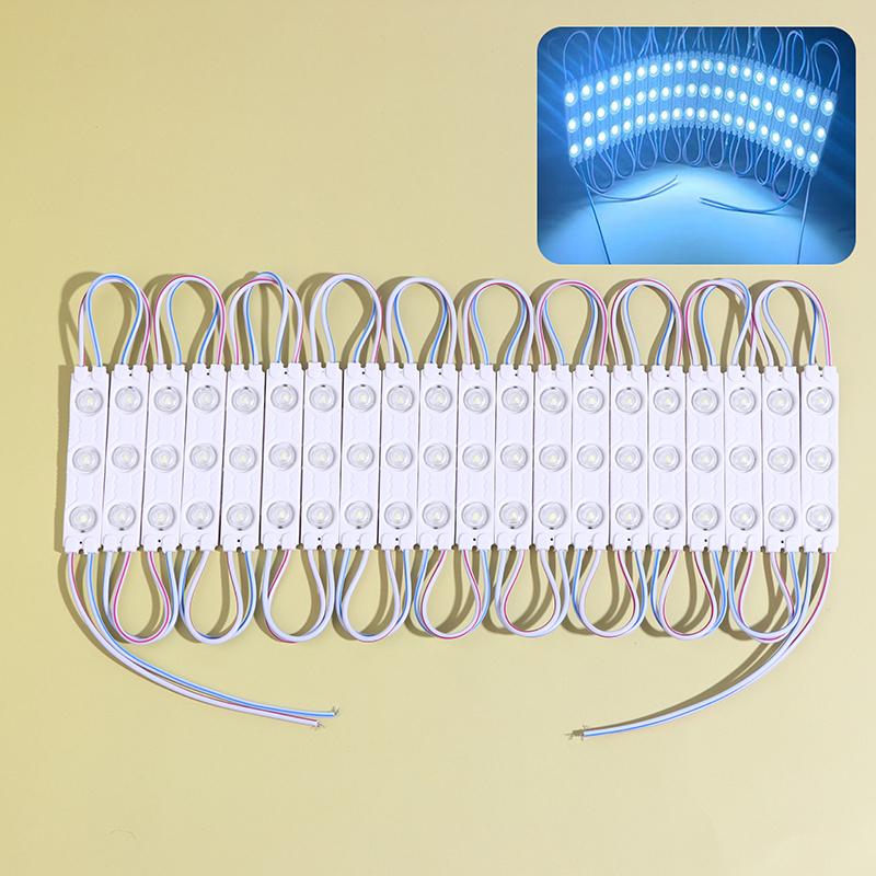 

Lot of 20 - LED Patch Light Module - Waterproof Lamp for Shop Banner Advertising білий