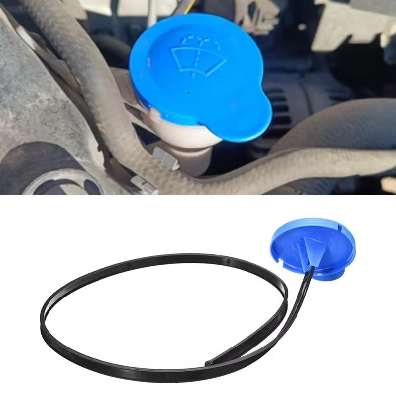

1Pc 7.3*6*0.7cm Wiper Fluid Reservoir Cleaner Cover,61cm Rope Car Accessories 28913-JD00A,For Nissan Qashqai J10 J11 2007-