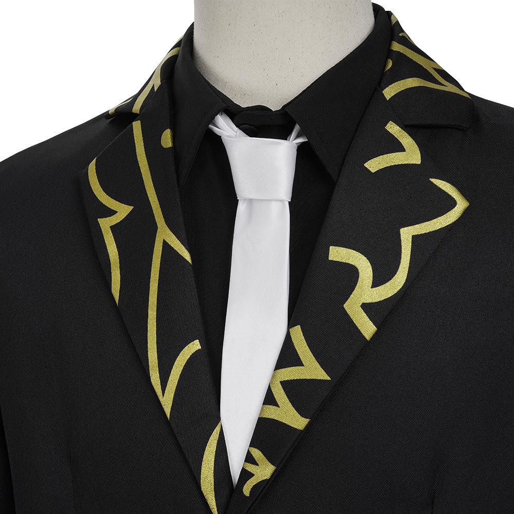 Japan Cartoon Comics Dämonentöter Ninja Muzan Kibutsuji Cosplay Outfit Anzug-tragendes Cosplay-Kostüm 0048