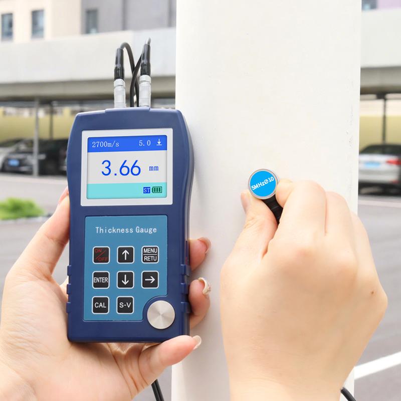 DR85S Digital Paint Ultrasonic Measurement Plastic  Stainless Steel LCD Display Professional Manufacturer 0.75-400mm(in steel)