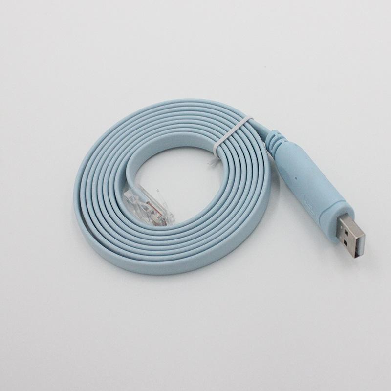 Exclusive USB to RJ45 Console Cable for Cisco Switch Debugging - Compatible with H3C.