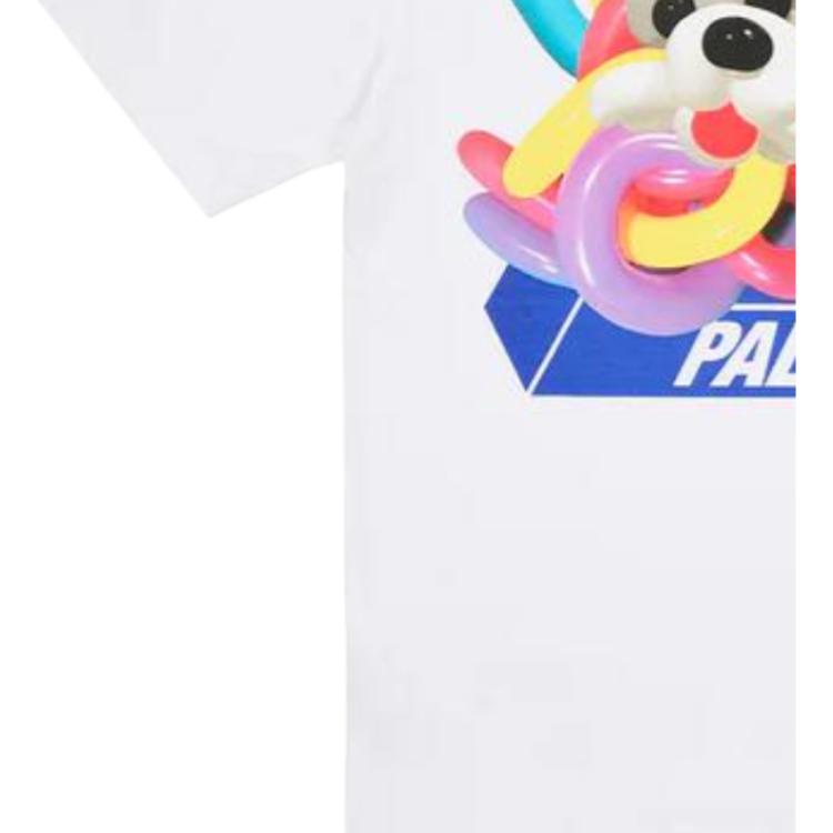 Palace Tri Twister T-Shirt White Unisex Tops P24TS228