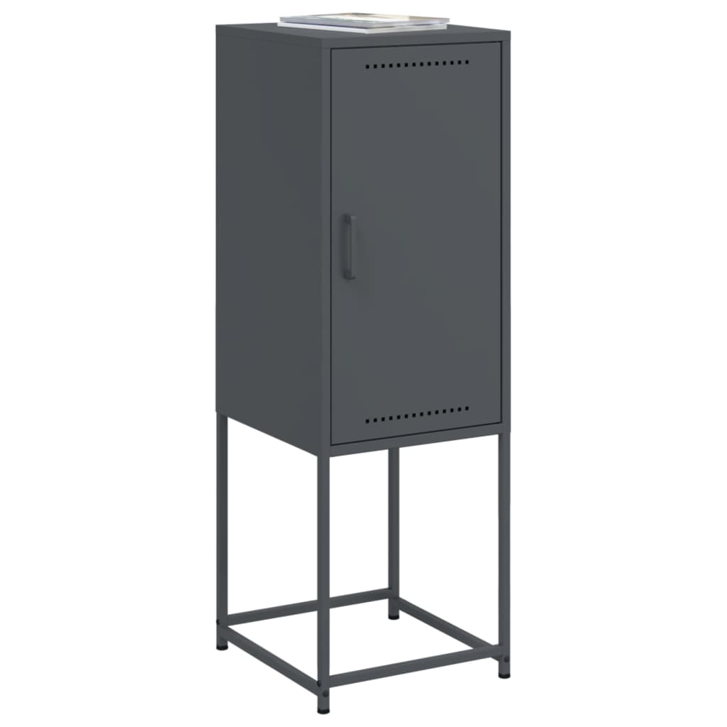 Highboard Anthracite 36 x 39 x 107 cm Steel