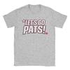 Unisexs Lets Go for Patriots T Shirt  100 Cotton Tops Humorous Short Sleeve Crew Neck Tees Gift TShirts
