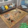 Egyptian Art Deco Carpet suitable as a non-slip mat for the living room or bedroom sofa