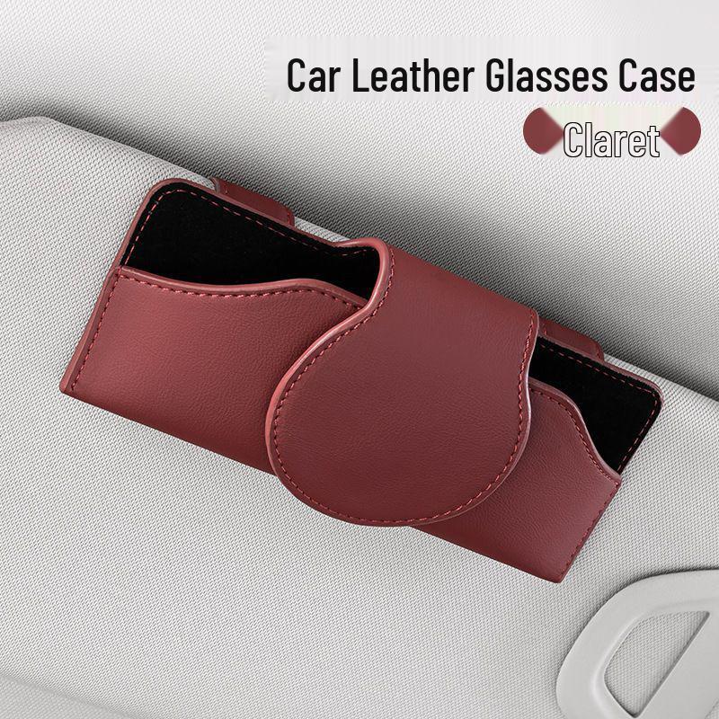 Nissan Sylphy Teana Qashqai X-Trail Terra Murano Kicks Kožený držák na brýle Klip