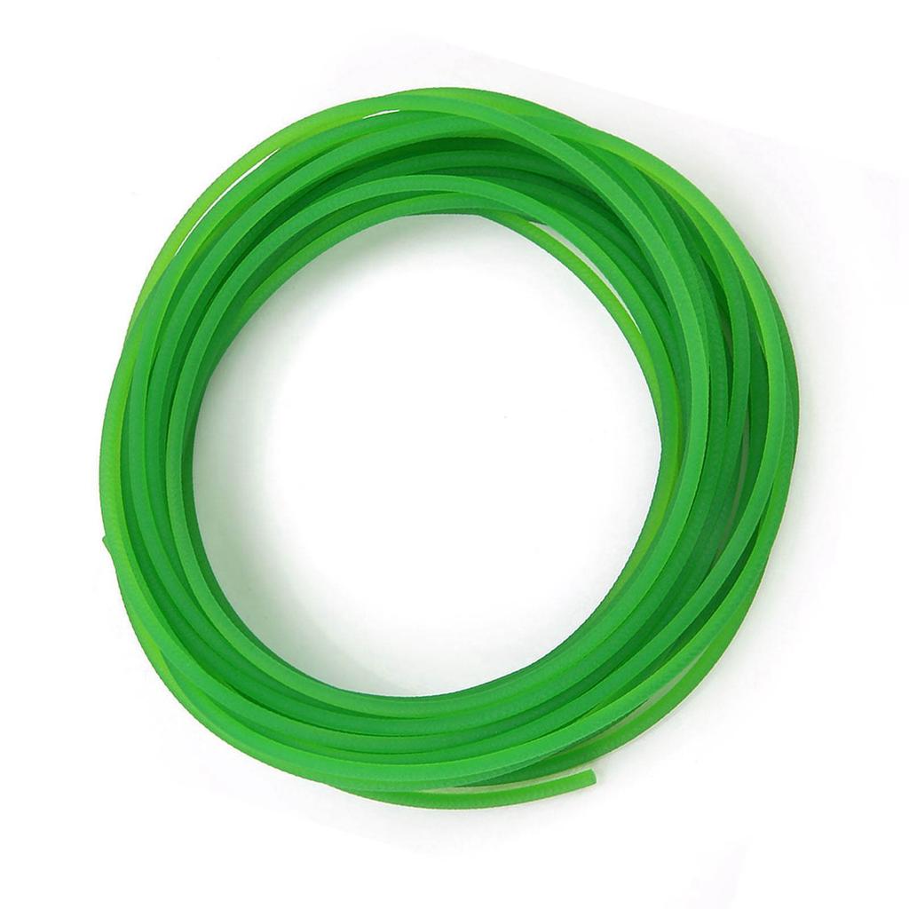 Green Rough Surface PU Polyurethane Round Belt for Drive Transmission