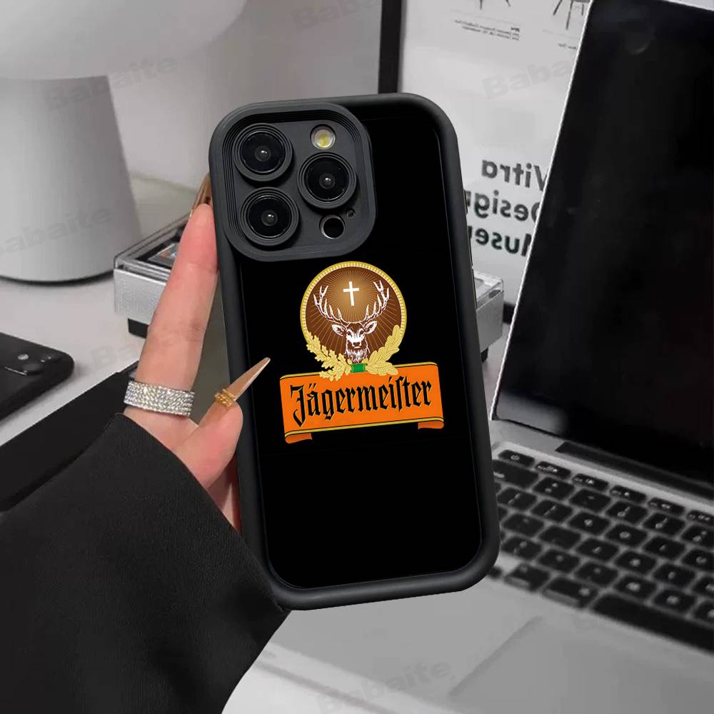 Hot J-Jagermeisters Phone Case For IPhone 17 16 15 14 13 12 11 Pro Max 16E Plus INS Soft Cover
