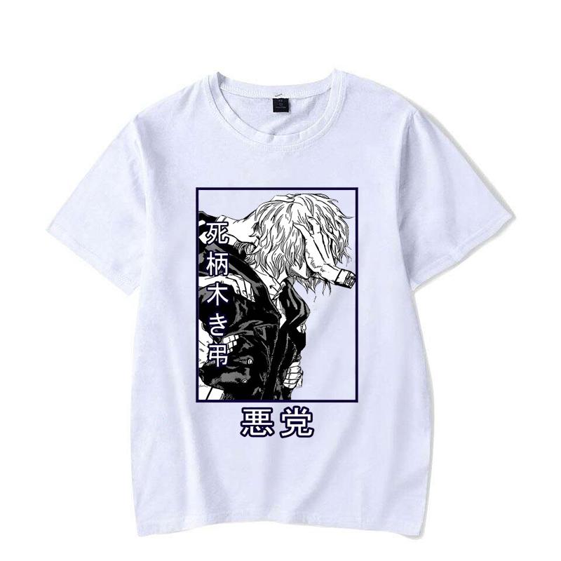 Hot Sales Shigaraki Tomura T Shirts Women Men Summer Cool Anime Short Sleeves Personality Harajuku T-shirt