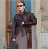 Retro Leather Jacket for Women - European & American Street Style Autumn/Winter Collection