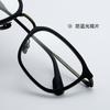 Japanese-style handmade pure titanium eyeglass frames, retro and business-oriented, for men Women's glasses frame, looks slim without makeup, can be