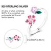 Adjustable Rings Copper Mermaid Wing Dragon Sunflower Tulip Open Rings For Women Female Original Engagement Jewelry