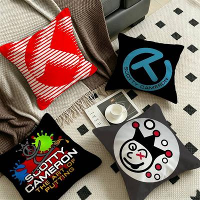 Golf SScoTTY CCameRONS Anime Cushion Cover Pillowcase Upholstery Sofa Throw Pillow Home Decor Pillowcas