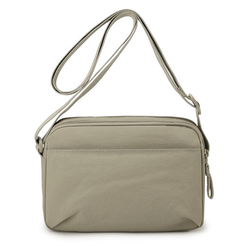 Minimalist Oxford Cloth Crossbody Bag Men Women Casual Functional Daily Outdoor Shoulder Bag