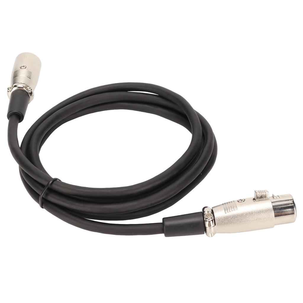 XLR Male To Female Cable 3 Pin Lossless Noiseless HiFi Sound XLR Sound Cord for Microphone Speaker