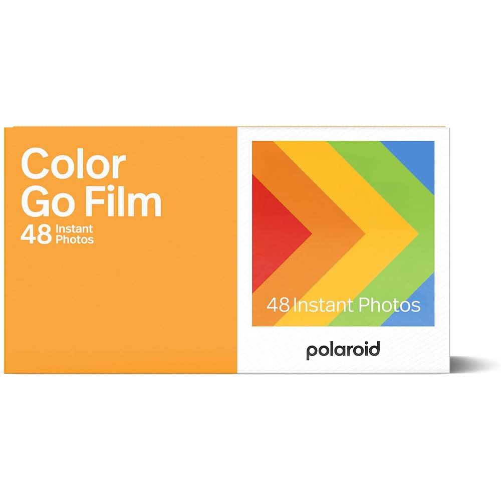 POLAROID Go Instant Film - 48-pack Color Film, White Frame (6212)