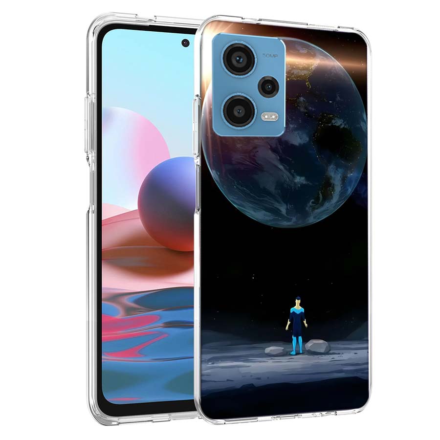 Cartoon Invincible Phone Case For Redmi Note 13 12 14 15 Pro Plus 13R 11 11T 11E 11S 10 Pro 10S 9 9S Cover Cell Clear TPU Capa C