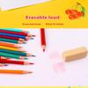 Water-Soluble Colored Lead, Erasable Colored Pencil, Art Student Professional Oil Pencil, Brush Set, Painting Stationery