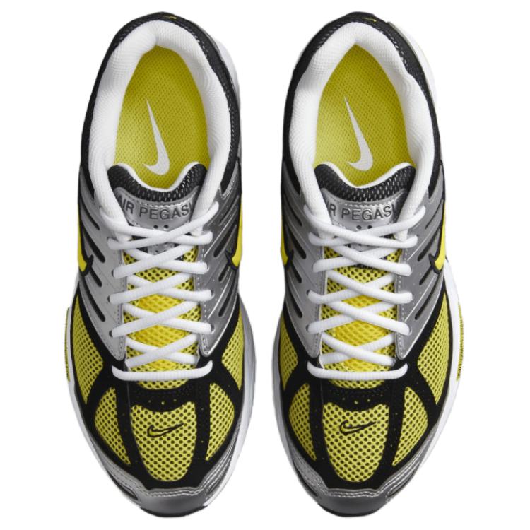 Nike Air Pegasus 2K5 Metallic Silver Black Opti Yellow Women Sneakers White HQ5718-100