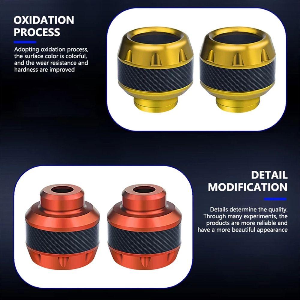 Explosion-proof Aluminum Zinc Zinc Alloy Motorcycles Sliders Crash Falling Protector Fork Cups Front Fork