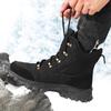 TUINANLE Men Winter Snow Boots Large Size Breathable High-Top Outdoor Hiking Boots