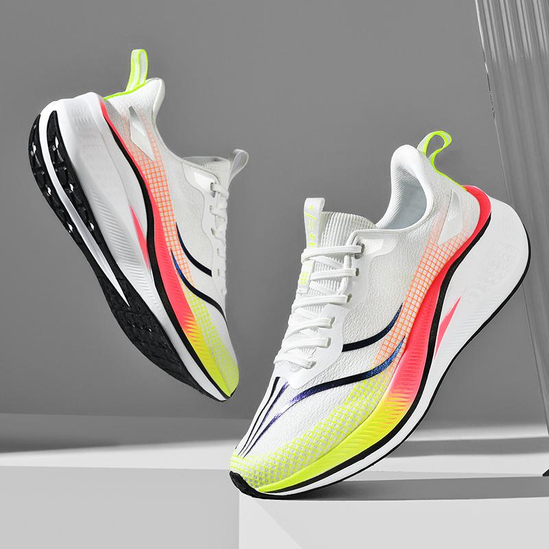 Sportschuhe für Herren und Damen im Herbst Atmungsaktiv Professionell Stoßdämpfend Laufschuhe Rutschfest Leichtgewicht Mittelstufe S