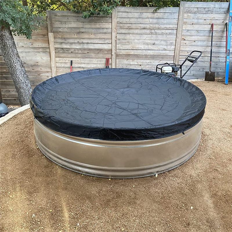 A72U Pool Cover Above Ground Safety Swimming Pool Covers Waterproof Pool Blanket Covers For Round Inflatable Pool