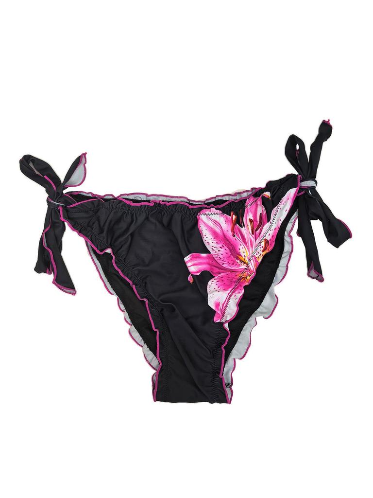 Plus Size European & American Women's Sexy Halter Tie-up Bikini Swimsuit