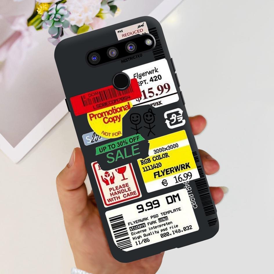 For LG V35 ThinQ Case Cover For LG V40 V50 V50S ThinQ Shockproof Silicone Cases Fashion Flower Soft Funda For LGV50 ThinQ Bumper