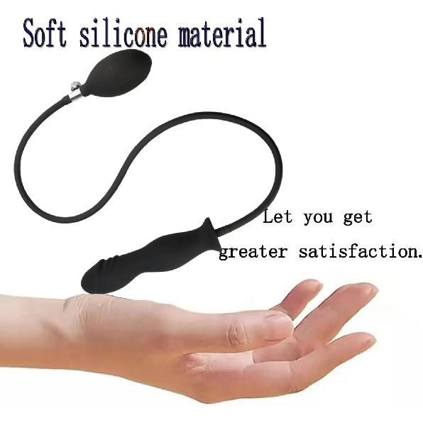 BDSM Aufblasbarer Analplug Butt Plug Anal Dilatator Anus Extender Sexspielzeug G-Punkt Stimulator Prostata Massager Sexspielzeug für Erwachsene