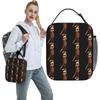 Italian Brainrot Tung Tung Tung Sahur Lunch Bag Convenient Lunch Box Unisex School Cooler Bag Leisure Thermal Tote Handbags