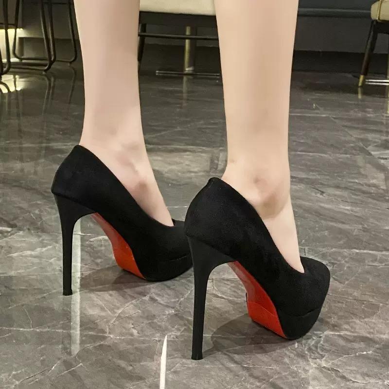 12cm Augstpapēžu Kurpes Seksuālas Ar Smailu