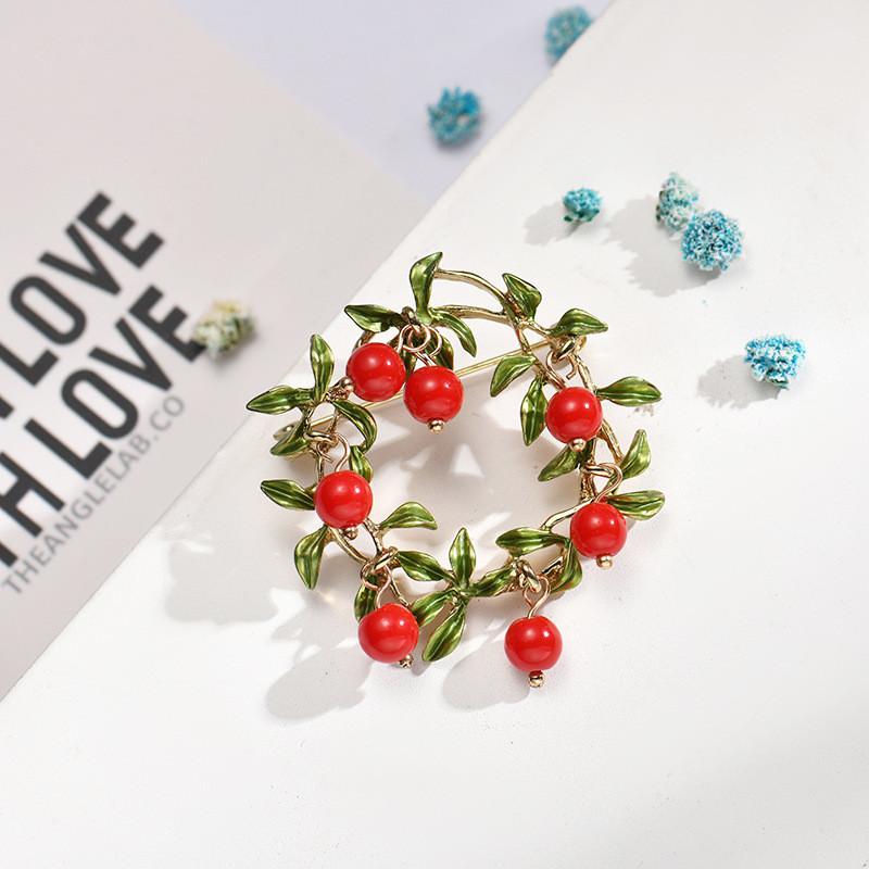 Fashion Floral Brooch Pin Alloy Animal Design For Women Office Wear