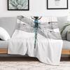New Dragonfly Throw Blanket All Weather Soft Throw Blanket for Sofa