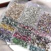 1440 Mini Flat-Back Rhinestones for Nail Art, Mixed Styles, Super Shiny Champagne Color, DIY Accessories