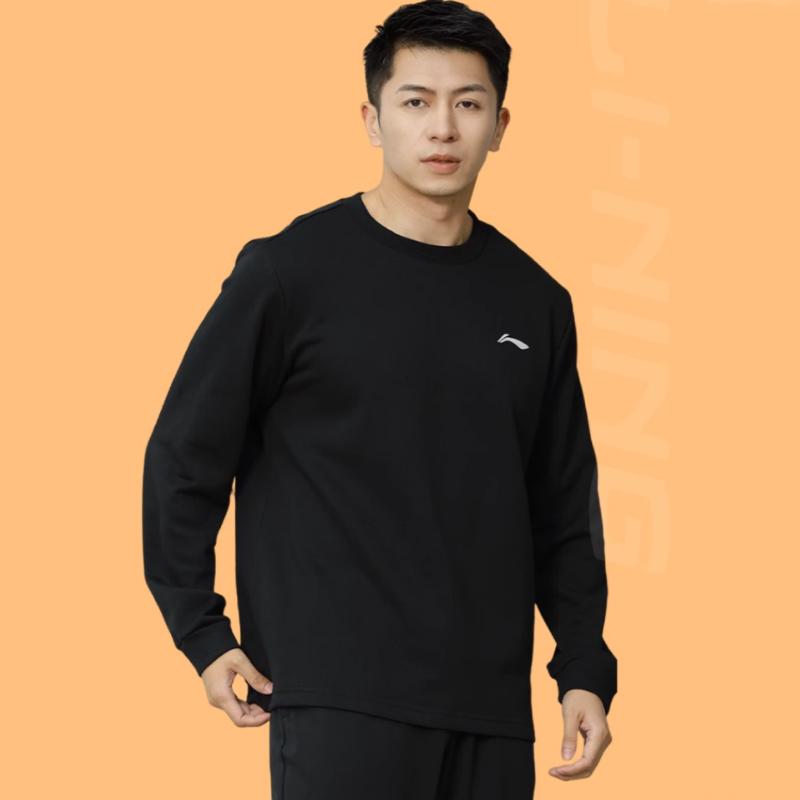 Li Ning T Shirts Men's Crew Neck Moderate YTLV061-1