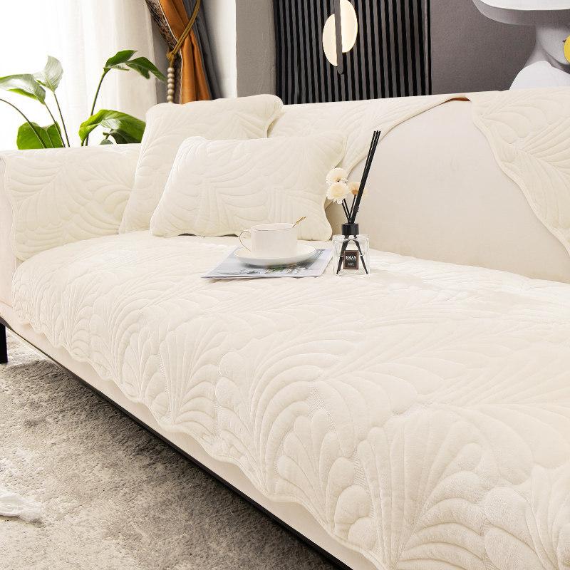 Thickening Sofa Cushion Non-Slip Stain-Resistant Affordable Luxury Style Sofa Cover Universal Cover High-Grade Sofa Slipcover Universal