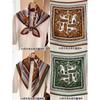 16 Momme 100% Mulberry Silk Square Scarf Womens Fashion Shawl