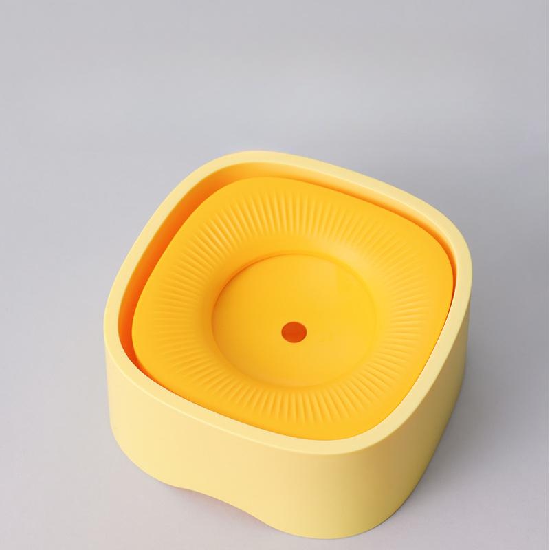 Pet Floating Water Bowl Wet Mouth Cat Bowl Dog Bowl Pet Water Dispenser Pet Supplies Floating Water Bowl
