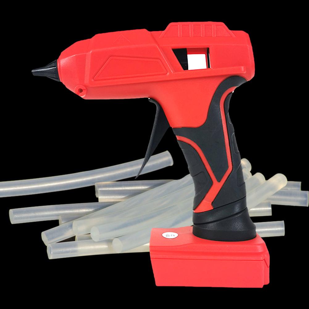 100W Cordless Hot Glue Gun with 5PCS Glue Sticks Fast Preheating Industrial Gluegun Hot Melt Glue Gun for Arts & Crafts & DIY