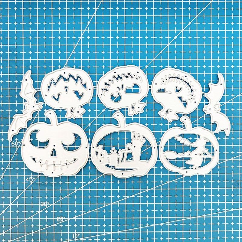 Halloween Pumpkins Bats Metal Cutting Dies Stencil for DIY Scrapbooking Photo Album Embossing Paper Cards Crafts Diecuts