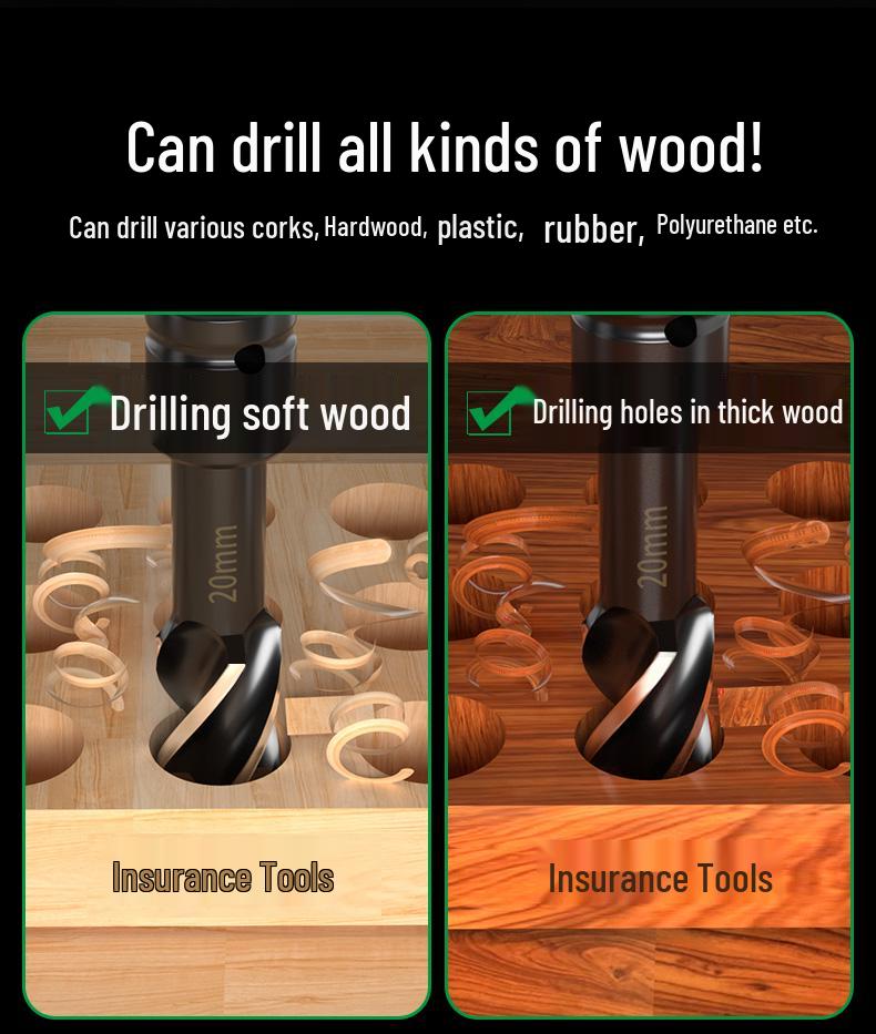 High Hardness Spiral Drill Bit Holder for Woodworking