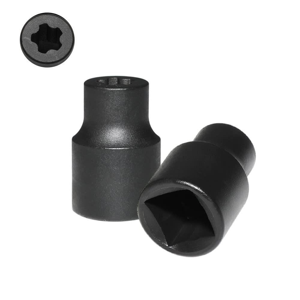 5-Winkel-Zahnantrieb-Stecknuss mit Stecknussleiste Stern-Stecknuss Fünfblumen-Schraube für Tesla Für Tesla