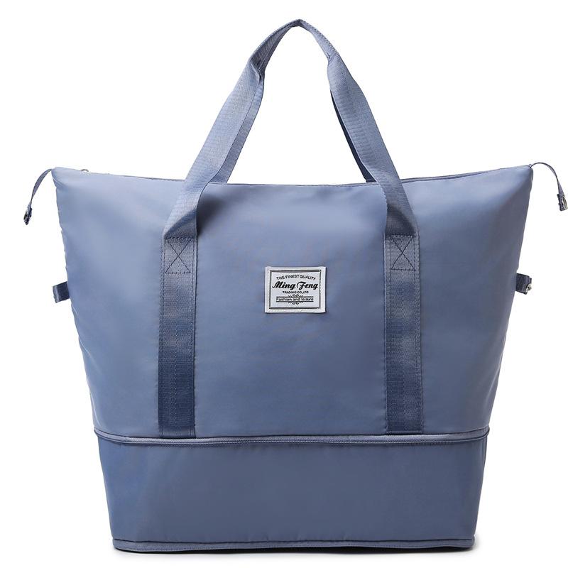 Large Capacity Waterproof Travel Bag with Dry Wet Separation, Sports Swimming and Fitness Bag, Short Distance Business Travel Luggage Bag