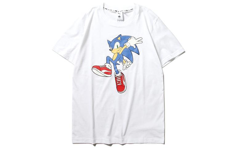 PUMA x SONIC T Shirt Men s White 598107-02 XS