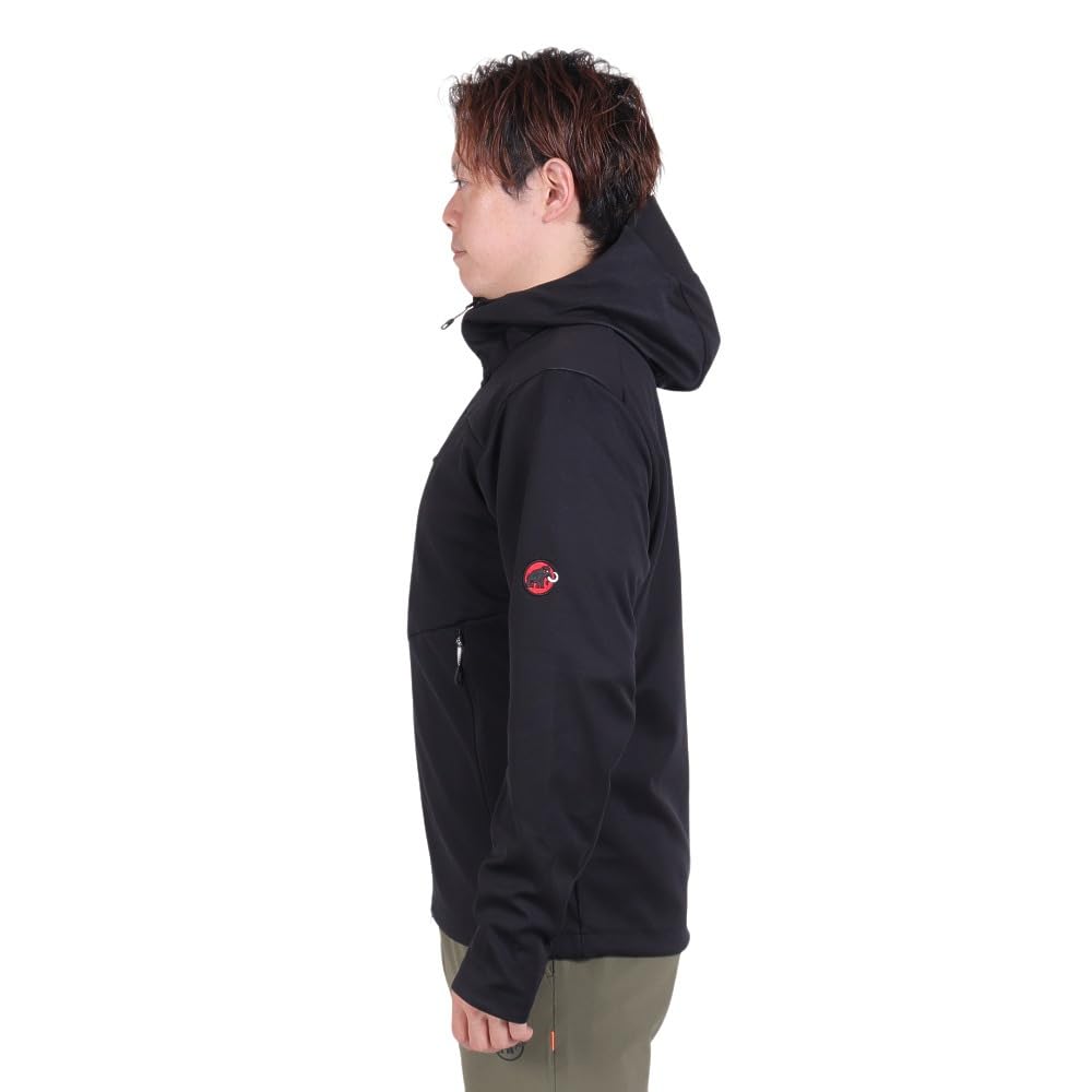Ultimate 7 Softshell Hooded Jacket Asian Fit VII SO Hooded Jacket AF Men Classic Black [Mammut] Men's Classic/Ultimate 1011-02490