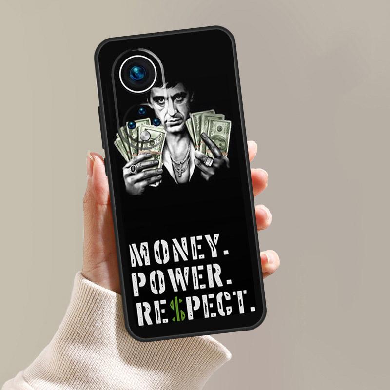 Scarface Tony Montanna  Poster Case Cover For Honor X8a X9a X7a X6a X7 X8 X9 50 70 90 Lite Honor 8X 9X Magic 5 Lite Pro