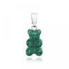         Nostalgia Bear Green Haze Classic Connector Silver                             