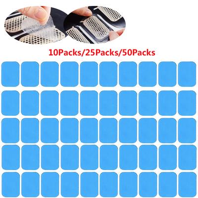 100Pcs Abs Stimulator Gel Pads Replacement Gel Stickers Hydrogel For EMS Muscle Training Massager ABS Abdominal Trainer